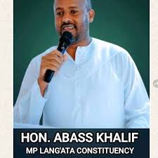 Hon. Abass Ibrahim Khalif Mashujaa Day